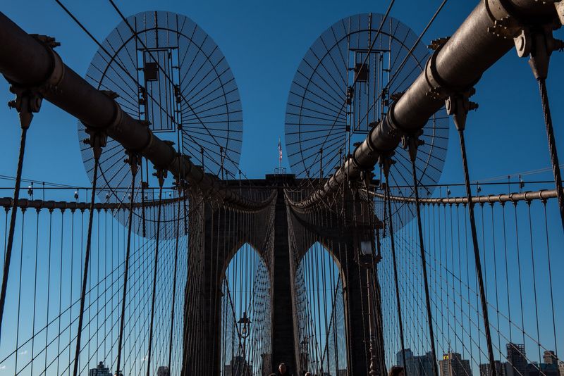 La pont de Brooklyn, New York