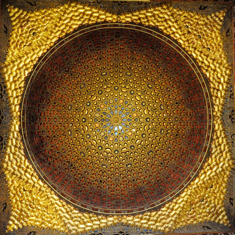 Plafond du Palais Alcazar, Séville